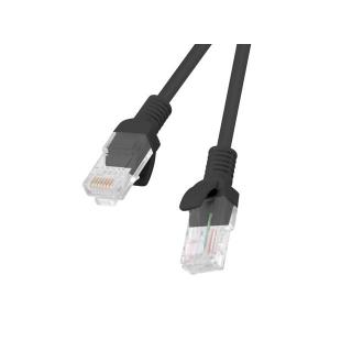 Patchcord UTP Lanberg PCU5-10CC-1500-BK (RJ45 - RJ45 15m UTP kat. 5e kolor czarny)