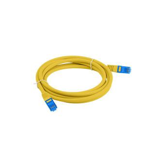 LANBERG PATCHCORD S/FTP KAT.6A 1.5M ŻÓŁTY LSZH CCA (FLUKE PASSED) PCF6A-10CC-0150-Y