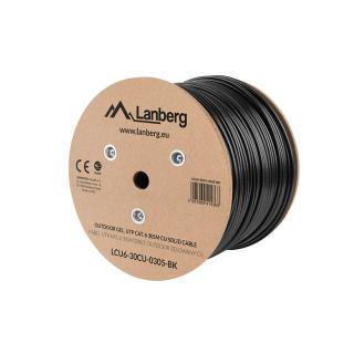 Kabel U/UTP Lanberg LCU6-30CU-0305-BK (UTP 305m kat. 6...