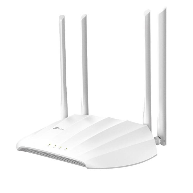 Access Point TP-LINK TL-WA1201 Dwa pasma Wi-Fi w standardzie AC1200 – 867 Mb/s w paśmie 5 GHz i 300 Mb/s w paśmie 2,4 GHz.