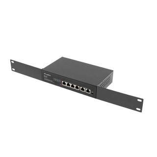 LANBERG SWITCH POE+ RACK 10"/19" (4X 100MB/S POE+, 2X...