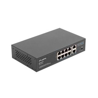 LANBERG SWITCH POE+ RACK 10"/19" (8X 100MB/S POE+, 2X...