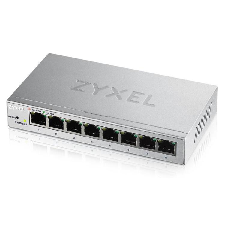 Switch ZyXEL GS1200-8-EU0101F (8x 10/100/1000Mbps)