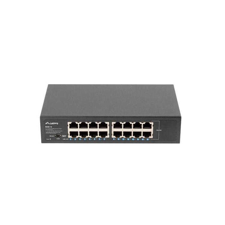 LANBERG SWITCH RSGE-16 RACK 10"/19" (16-PORT, 1GB)