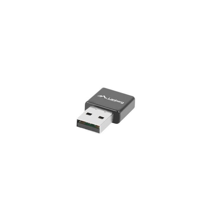 Karta sieciowa Lanberg N300 NC-0300-WI (USB 2.0, Złącze anteny WiFi)