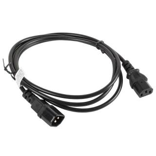 Kabel Lanberg CA-C13E-10CC-0018-BK (C14 / IEC C14 / IEC...