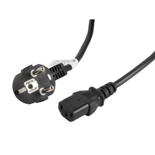 Kabel Lanberg CA-C13C-11CC-0050-BK (C13 / IEC C13 / IEC...