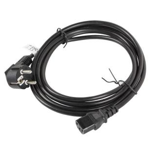 Kabel Lanberg CA-C13C-11CC-0050-BK (C13 / IEC C13 / IEC...