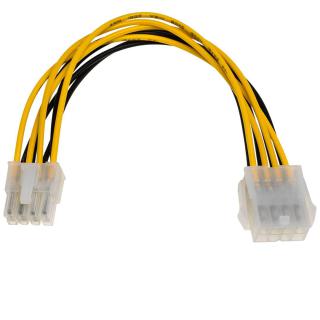 Kabel Akyga AK-CA-08 (EPS 8-Pin F - EPS 8-Pin M 0,20m...