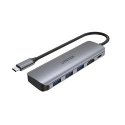 Hub USB-C Unitek H1107E 3x USB 3.1 Gen 1, PD 100W, HDMI