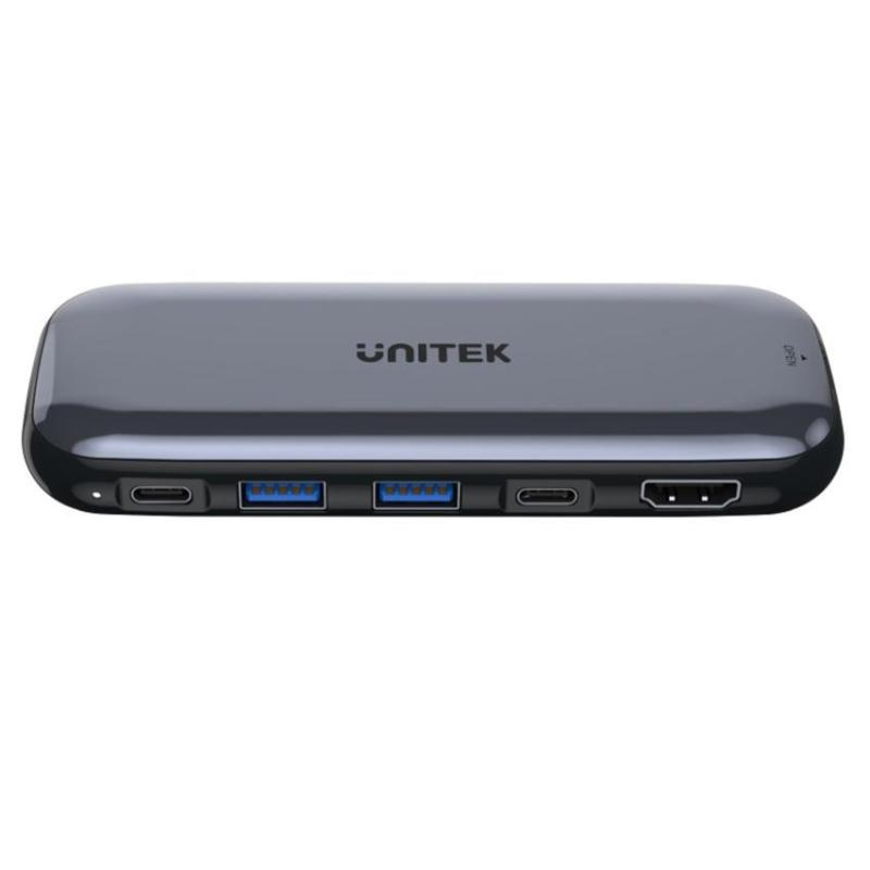 Hub Storage USB-C Unitek D1046A dyski M.2, HDMI, PD 100W