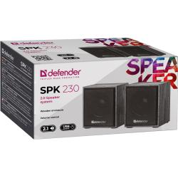 Głośniki Defender SPK-230 2.0 4W USB szaro-czarne