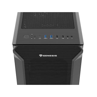 GENESIS OBUDOWA IRID 505F MIDI TOWER Z OKNEM USB 3.0 NPC-1997