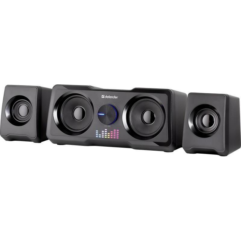 Głośniki Defender SOUNDWALL 2.1 16W USB podświetlane RGB