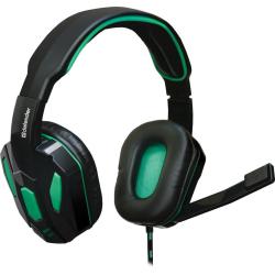 Słuchawki z mikrofonem Defender WARHEAD G-275 Gaming zielono-czarne + GRA