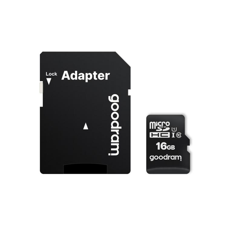 Karta pamięci GoodRam M1AA-0160R12 (16GB Class 10, Class U1 Adapter, Karta pamięci)