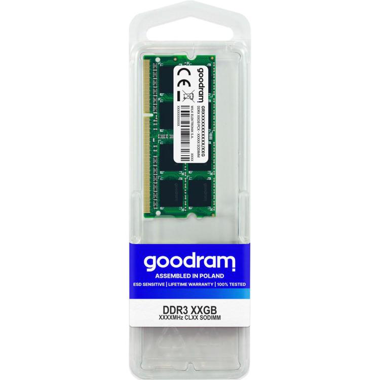 Pamięć GoodRam GR1600S364L11/8G (DDR3 SO-DIMM 1 x 8 GB 1600 MHz CL11)