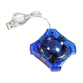 Hub Esperanza Star EA150B (4x USB 2.0 kolor niebieski)