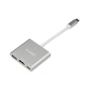 Adapter IBOX IUH3CFT1 (kolor srebrny)