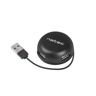 Hub NATEC Bumblebee NHU-1330 (4x USB 2.0 kolor czarny)