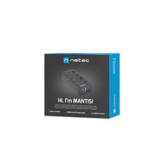 Hub NATEC Mantis 2 NHU-1557 (4x USB 3.0 kolor czarny)