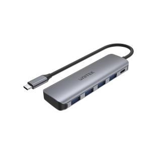 UNITEK HUB USB-C 4XUSB 3.1 GEN1, PD 100W, H1107B