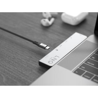 LINQ HUB USB-C 7IN2 PRO MACBOOK® TB MULTIPORT HDMI 4K/60HZ,USB-C THUNDERBOLT 4,USB-C PD100W DO ZASILANIA,USB-A, TF/MICROSD/SD