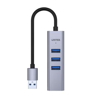 UNITEK HUB USB-A 3.1, 5 GBPS, 3XUSB + RJ45, H1906A