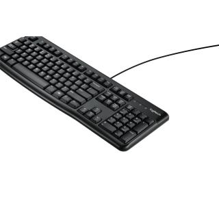 Klawiatura membranowa Logitech K120 920-002479 (USB 2.0 (US) kolor czarny)