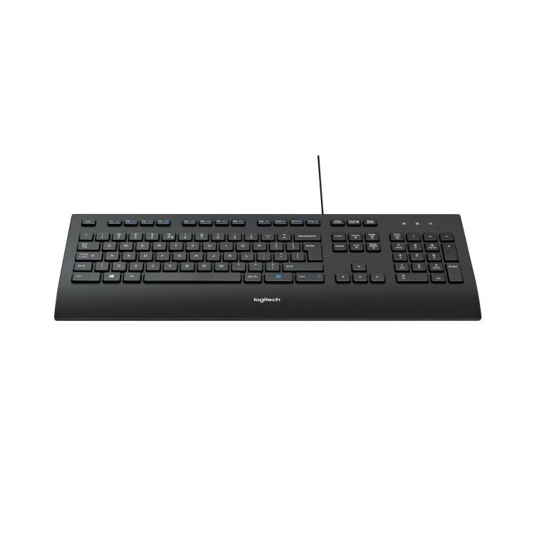 Klawiatura Logitech 920-005217 (USB 2.0 kolor czarny)