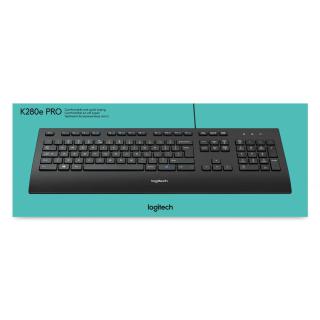 Klawiatura Logitech 920-005217 (USB 2.0 kolor czarny)