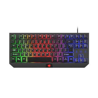 Klawiatura membranowa NATEC Fury Hurricane TKL NFU-1238 (USB 2.0 (US) kolor czarny)