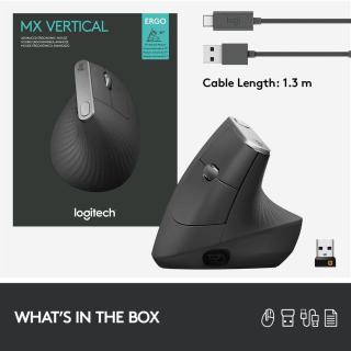 Mysz Logitech MX 910-005448 (optyczna 4000 DPI kolor czarny)