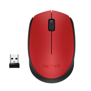 Mysz Logitech M171 910-004641 (optyczna 1000 DPI kolor czerwony)