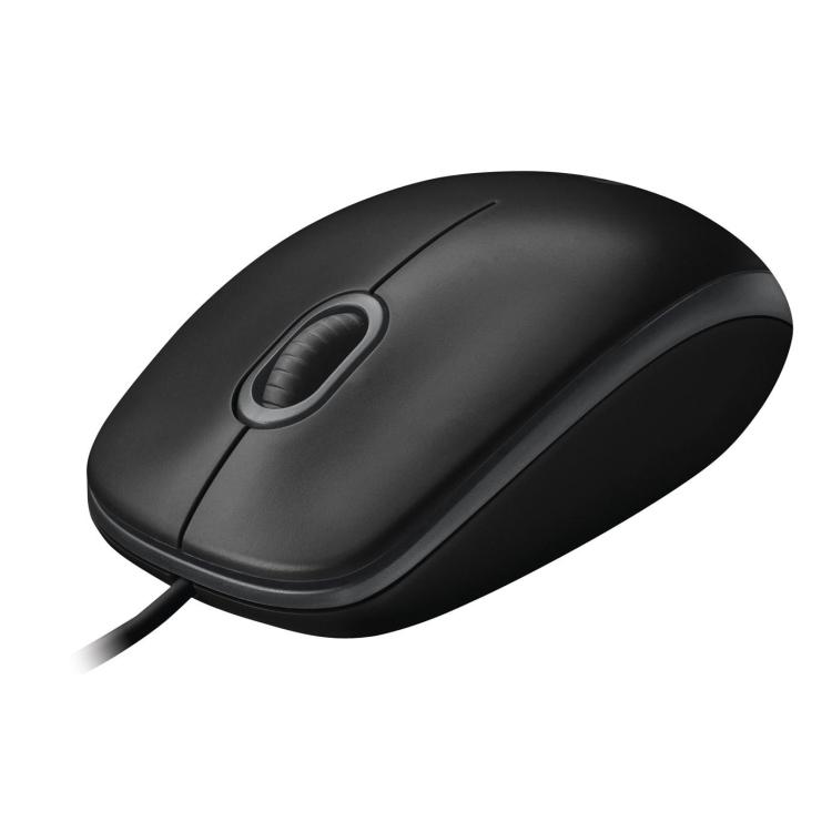 Mysz Logitech B100 910-003357 (optyczna 800 DPI kolor czarny)