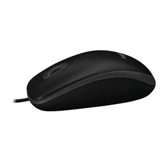 Mysz Logitech B100 910-003357 (optyczna 800 DPI kolor czarny)