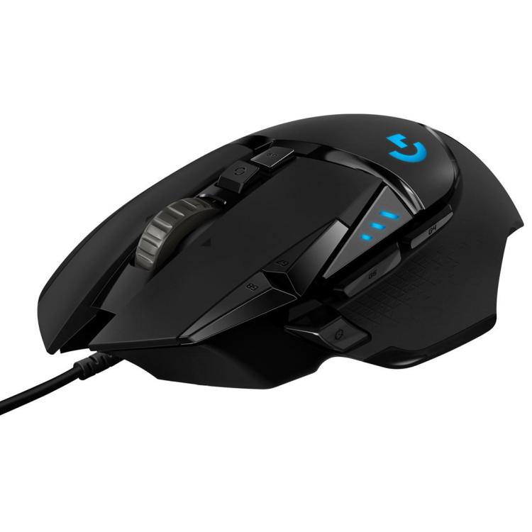 Mysz Logitech G502 Hero 910-005470 (optyczna 16000 DPI kolor czarny)