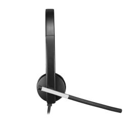 Słuchawki z mikrofonem Logitech USB Headset H650e