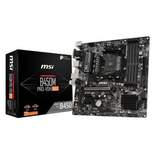 Płyta główna MSI B450M PRO-VDH MAX (AM4 4x DDR4 DIMM Mini...