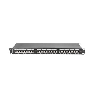 Patch panel Lanberg PPS5-1024-B (1U kat. 5e 24xRJ-45)