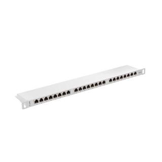 Patch panel Lanberg PPS6-0024-S (0.5U kat. 6 24xRJ-45)