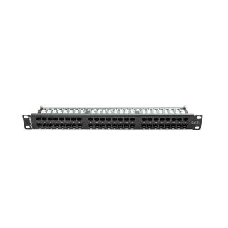 Patch panel Lanberg PPU5-1048-B (1U 19" kat. 5e 48xRJ-45)