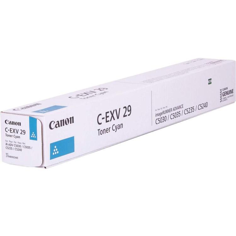 Canon Toner C-EXV29 2794B002 Cyan, Wydajność 27000 stron