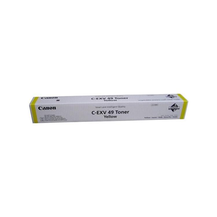 Canon Toner C-EXV49 8527B002 Yellow, Wydajność 19000 stron