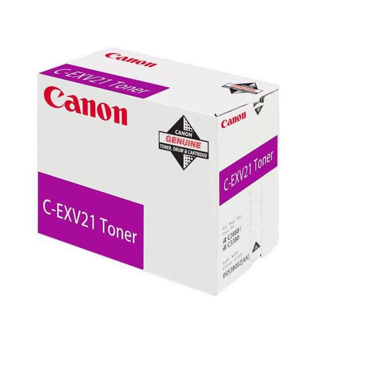 Canon Toner C-EXV21 (0454B002) Magenta, Wydajność 14000 stron.