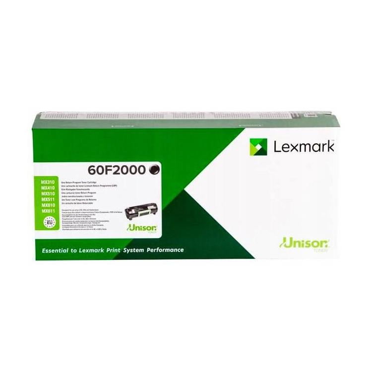 Lexmark Toner 60F2000 Black