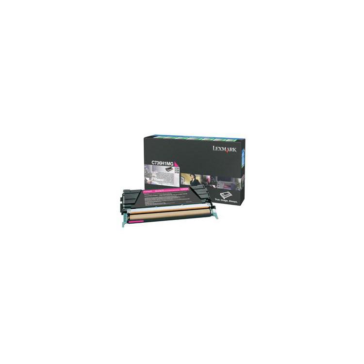 Lexmark Toner C736H1MG Magenta