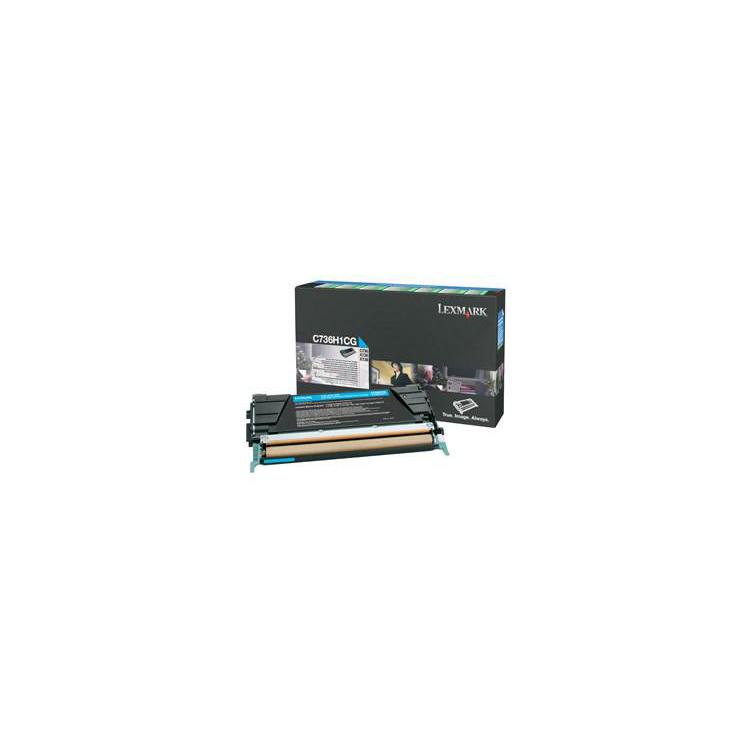 Lexmark Toner C736H1CG Cyan