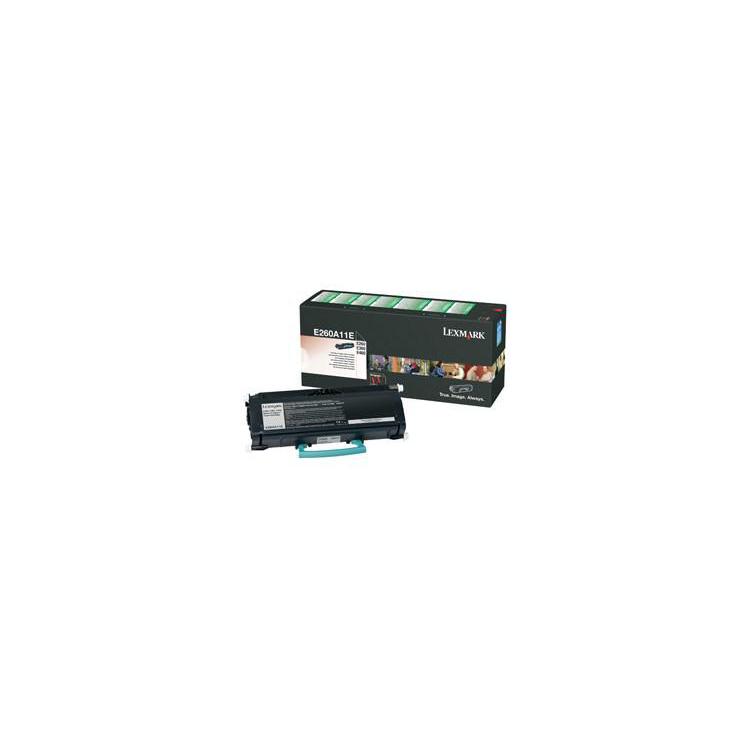 Lexmark Toner E260A11E Czarny