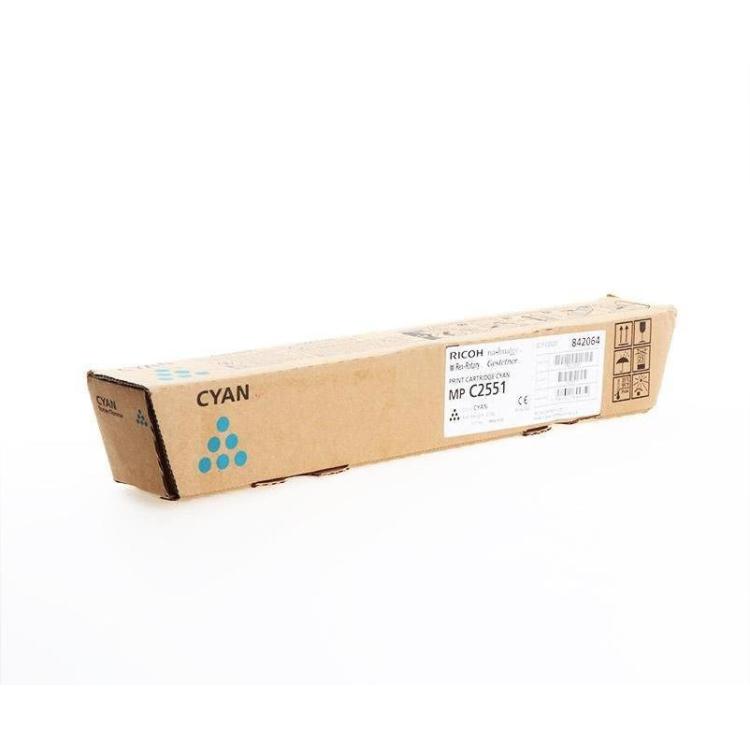 Ricoh Toner 842064 / 841505 MPC 2551 Cyan